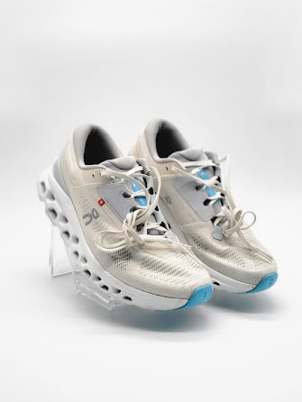 ON RUNNING Cloudsurfer 3 Next Women’s Size 8 White Blue Running Shoes Sneakers